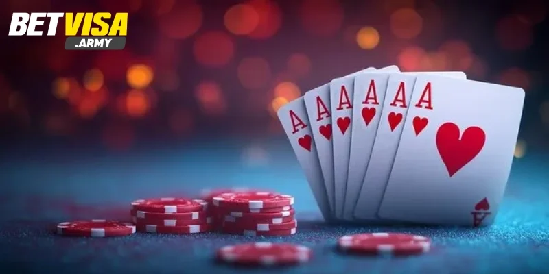 BETVISA cung cấp nhiều biến thể Poker đặc sắc, hấp dẫn