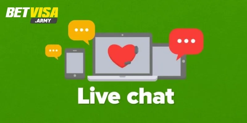 Nhắn tin nhận tư vấn qua kênh Live Chat